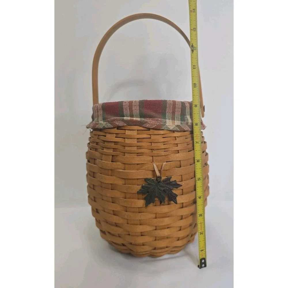 Longaberger 2000 October Fields Basket With Plastic Liner~No Lid